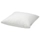 Option: White GRÖNAMARANT pillow, square, cotton cover, supportive, recycled filling.