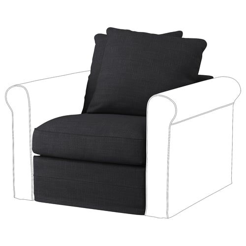 GRÖNLID 1seat section Hillared anthracite IKEA Germany