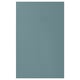 Turquoise HAVSTORP kitchen cabinets with smooth, lacquered doors in a modern design.