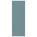 HAVSTORP turquoise door panel with sleek, modern lines. Rectangular shape, acrylic painted fiberboard.
