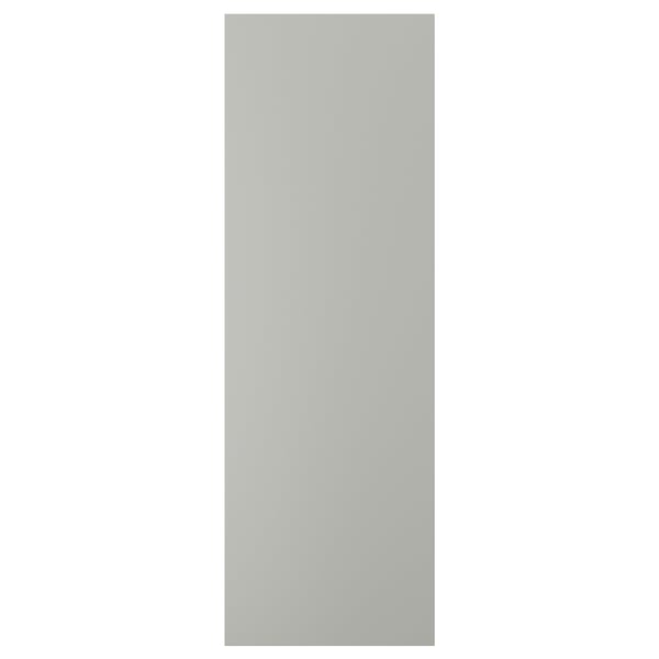 HAVSTORP light grey kitchen cabinet, smooth rectangular design.