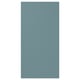A turquoise HAVSTORP cabinet door with a modern, smooth design, made from acrylic paint and fibreboard.