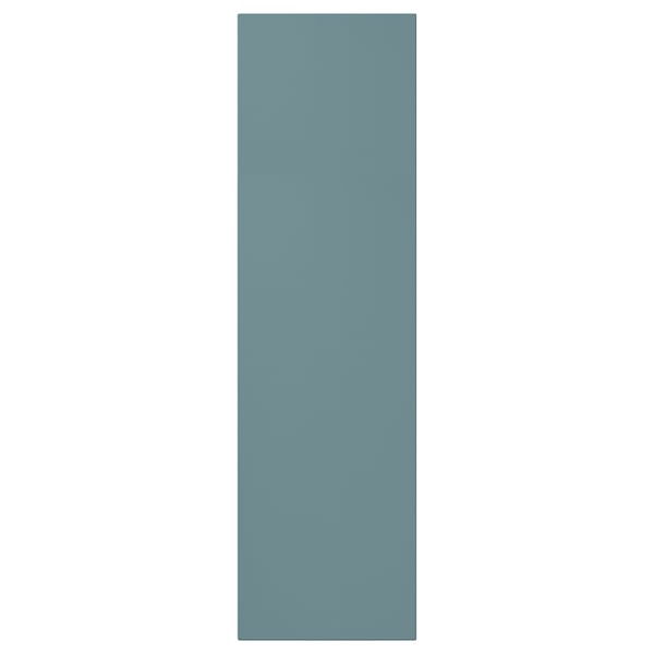 HAVSTORP turquoise cabinet door, rectangular, smooth matte finish.