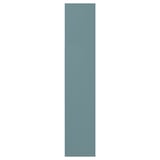 A turquoise HAVSTORP cabinet door, rectangular and smooth with clean lines, in acrylic paint and fiberboard.