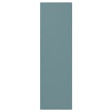 A turquoise HAVSTORP kitchen cabinet door with a smooth, modern design. The door is rectangular and made from acrylic-painted fibreboard.