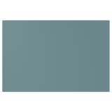 HAVSTORP, turquoise, smooth, rectangular, modern kitchen cabinet, acrylic paint, fiberboard.