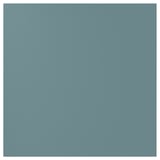 HAVSTORP cabinet in turquoise, modern design, squared, smooth acrylic paint surface.