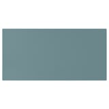 Turquoise HAVSTORP kitchen cabinet panel rectangular smooth acrylic finish.
