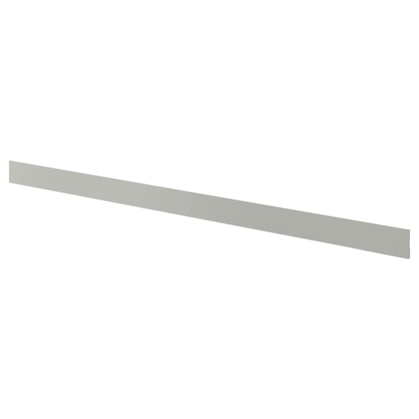 HAVSTORP light grey kitchen plinth, rectangular, smooth, uniform look.