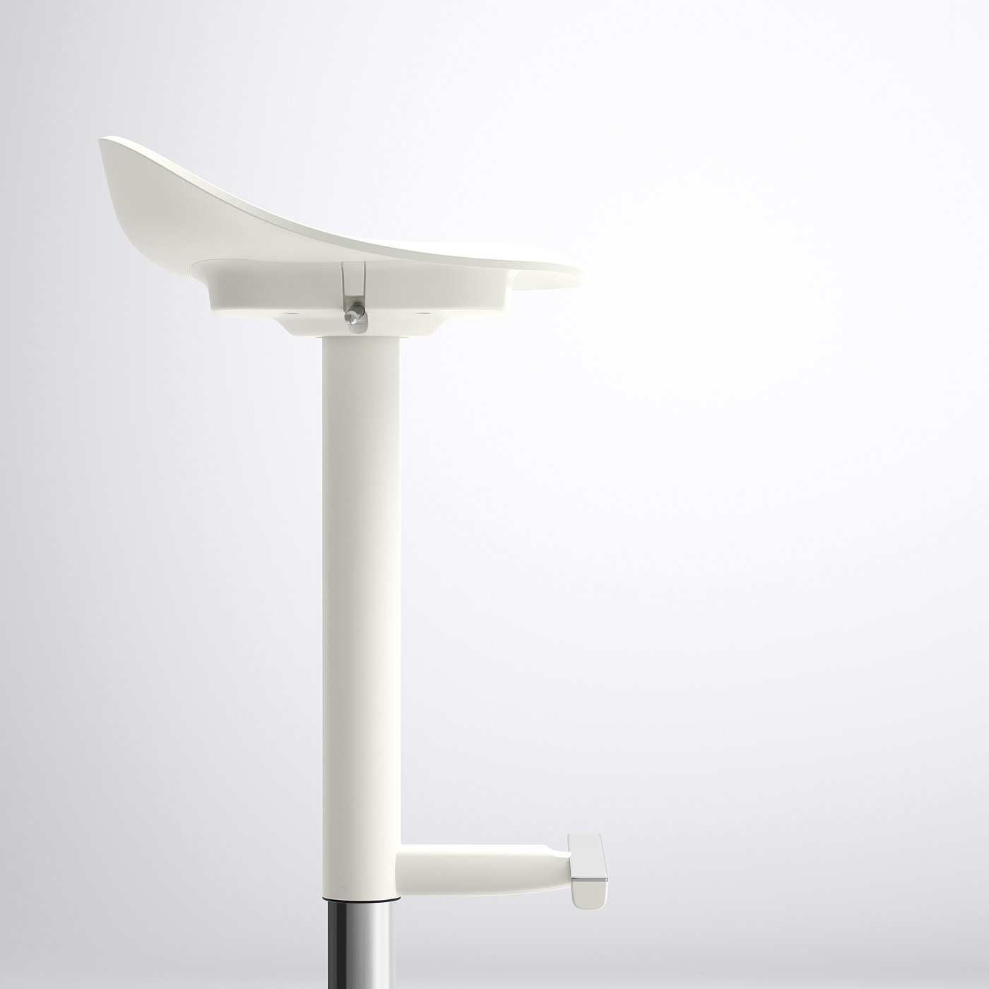 IKEA JANINGE ヤニング スツール 76cm ホワイト② JANINGE bar stool, white, 76 cm - IKEA
