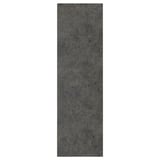KALHYTTAN dark grey kitchen door, concrete texture; rectangular shape, smooth laminate surface.