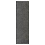 KALHYTTAN dark-grey kitchen panel, rectangular, laminate, concrete effect, subtle texture.