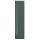 KALLARP green kitchen cabinet door with glossy finish, straight lines, recycled materials.