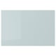 KALLARP modern grey-blue glossy kitchen cabinet with sleek, straight lines.