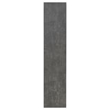 KALLVIKEN door, dark grey, concrete effect, rectangular, modern industrial.