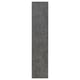 Option: KALLVIKEN door, dark grey, concrete effect, rectangular, modern industrial.