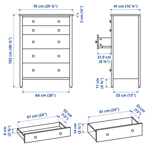 Illustration with measurements for the product: KILBERGET.