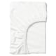 Folded white cotton sheet