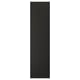 Black wood panel