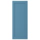 LERHYTTAN blue kitchen cabinet door, birch veneer, with bevelled wood frame.
