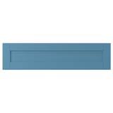 LERHYTTAN drawer front, turquoise, birch veneer, rectangular, traditional design.