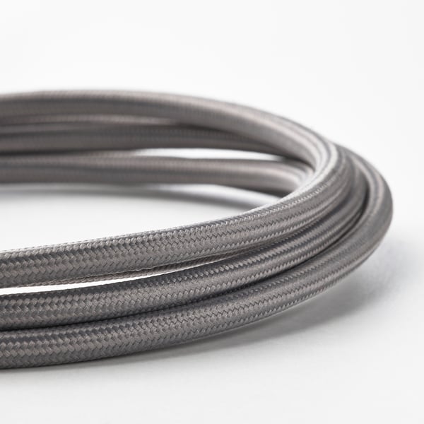 Gray knit usb cable