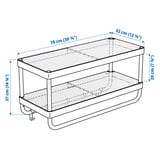 Illustration with measurements for the product: MACKAPÄR.