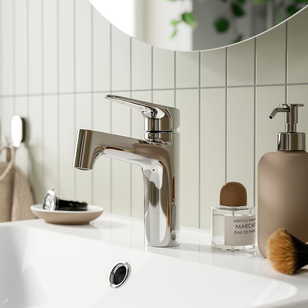 MAJSJÖN Bathroom mixer tap top lever, chrome-plated, M
