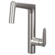 MAJSJÖN Kitchen mixer tap pull out w spray, stainless steel colour