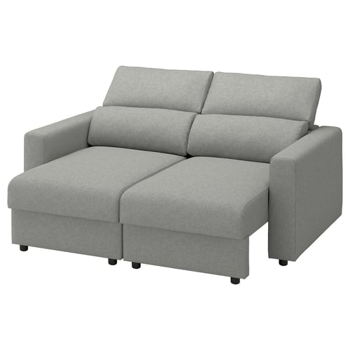 MALMKÖPING 2-seat sofa, Tibbleby beige/grey