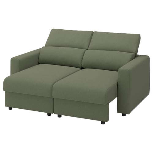 MALMKÖPING 2-seat sofa, Tibbleby grey-green