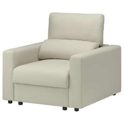 MALMKÖPING Armchair, Tibbleby light beige