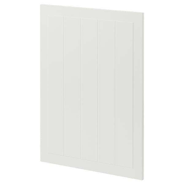 METOD white kitchen cabinet, rectangular, smooth finish.