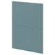 METOD kitchen cabinet: turquoise, rectangular, sleek modern design with smooth surface.