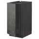METOD kitchen cabinet, dark grey, rectangular, wood grain texture, sturdy design.