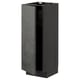METOD dark grey cabinet, rectangular, modern design, concrete effect door.