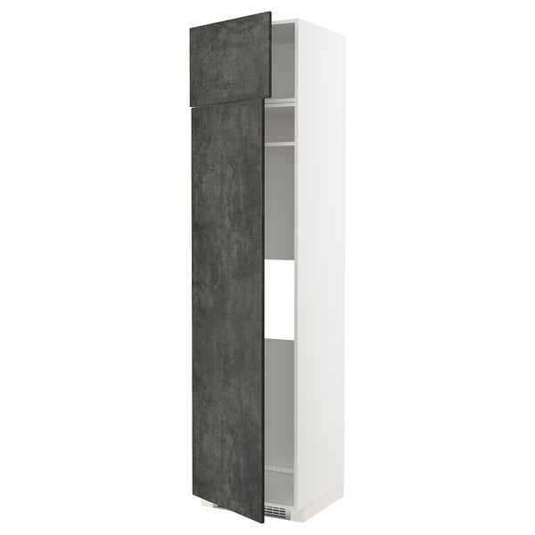 Grey METOD kitchen cabinet