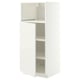METOD High cabinet f built-in appliances, white/Veddinge white, 60x60x140 cm