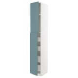 Turquoise METOD kitchen cabinet with sleek, modern design.