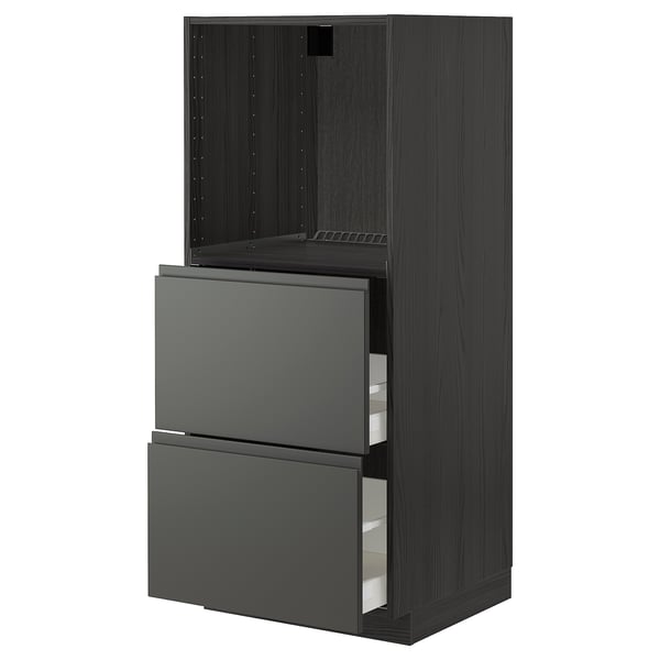 Modern kitchen unit with 2 large drawers.