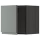 Modern grey METOD cabinet, particleboard.