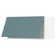 METOD turquoise kitchen cabinet, sleek rectangular design, acrylic painted finish.