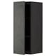 METOD kitchen cabinet, dark grey, rectangular, minimalist design, wood-like material.