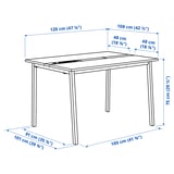 Illustration with measurements for the product: MITTZON.