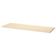 MITTZON desk shelf, light wood colour, square shape, simple design, easy-clean surface.