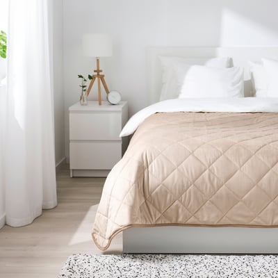 Blue bag-style bed sheet