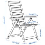 Illustration with measurements for the product: NÄMMARÖ.