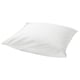 NATTJASMIN pillowcase, white, silk-like, square shape, smooth design.