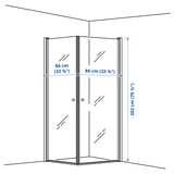 Illustration with measurements for the product: OPPEJEN.