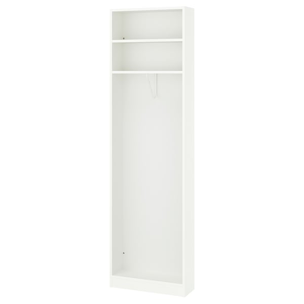 PAX Add-on end-unit, white, 58x20x201 cm